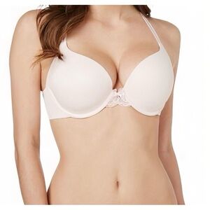 Le Mystere Sophia Lace T Back Bra Sz 36 D